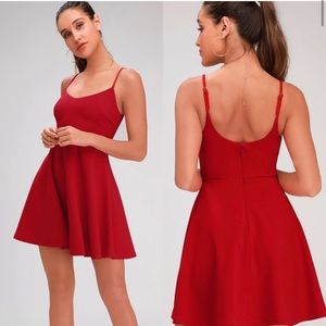 Lulu’s Do You Wanna Dance Skater Dress, Medium